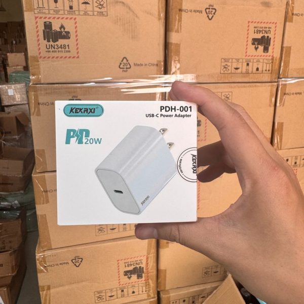 Củ sạc nhanh PD 20W KEKAXI PDH-001 (20W, USB-C) Củ sạc nhanh PD 20W KEKAXI PDH-001 (20W, USB-C)