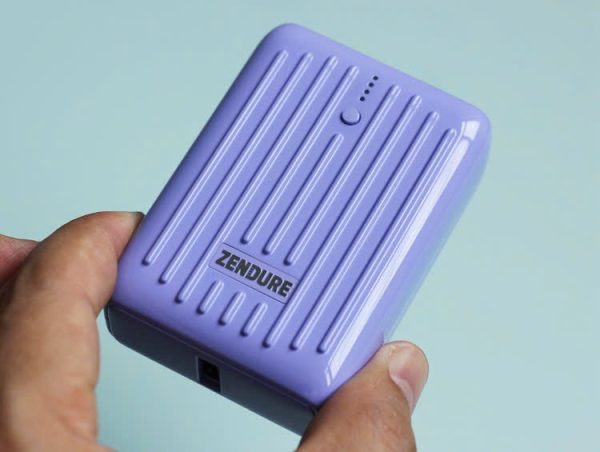 Sạc dự phòng Zendure SuperMini 10.000mAh – Sạc nhanh 20W, thương hiệu USA - Tím