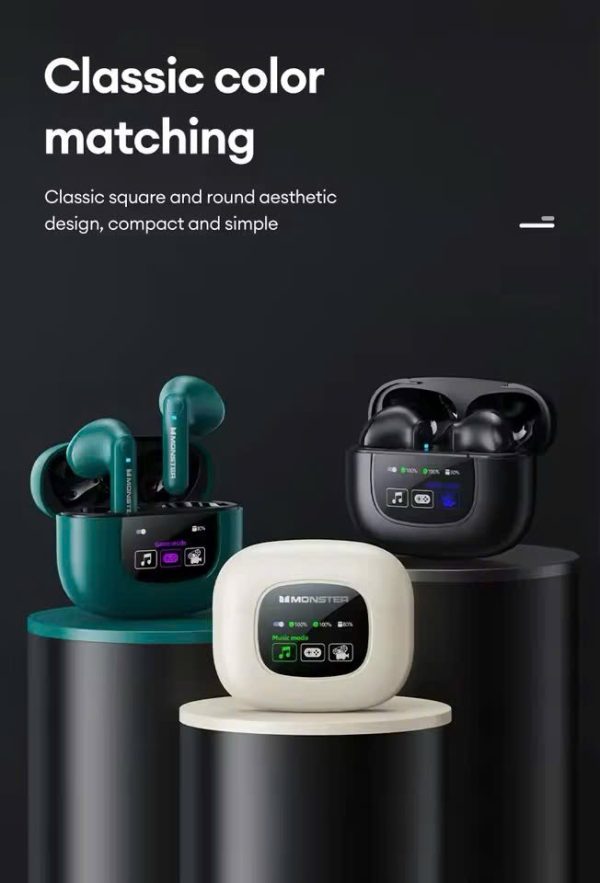 Tai nghe Bluetooth Monster Airmars XKT20 - Màu đen