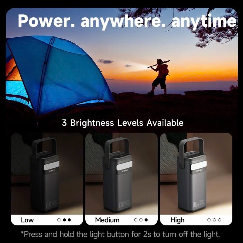 ⚡ Pin sạc dự phòng ROMOSS PMT60 – 60.000mAh | 100W sạc nhanh 2 chiều ⚡ Pin sạc dự phòng ROMOSS PMT60 – 60.000mAh | 100W sạc nhanh 2 chiều - Ảnh 12