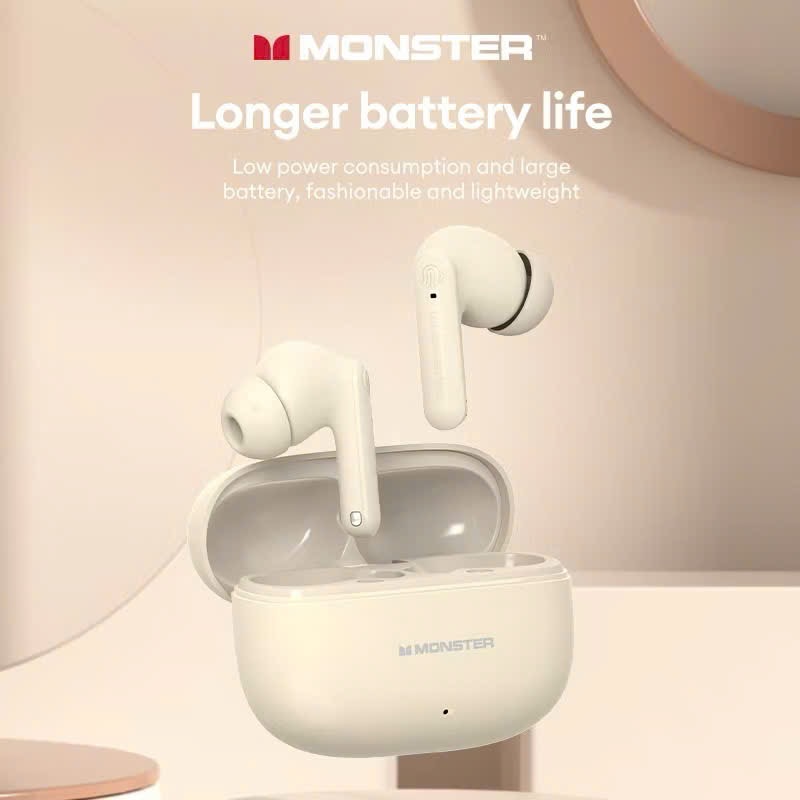 Tai nghe Bluetooth Monster XKT27 – Chống Ồn Chủ Động, Âm Thanh HIFI Tai nghe Bluetooth Monster XKT27 – Chống Ồn Chủ Động, Âm Thanh HIFI - Ảnh 4