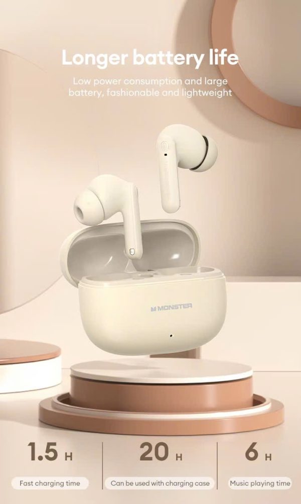 Tai nghe Bluetooth Monster XKT27 – Chống Ồn Chủ Động, Âm Thanh HIFI