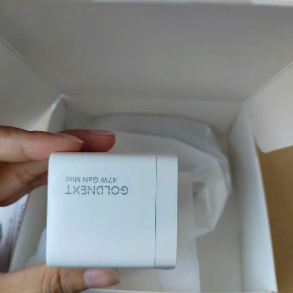 Bộ Sạc Nhanh GOLDNEXT 47W USB-C GaN Mini Charger - Nhỏ gọn, siêu mạnh mẽ