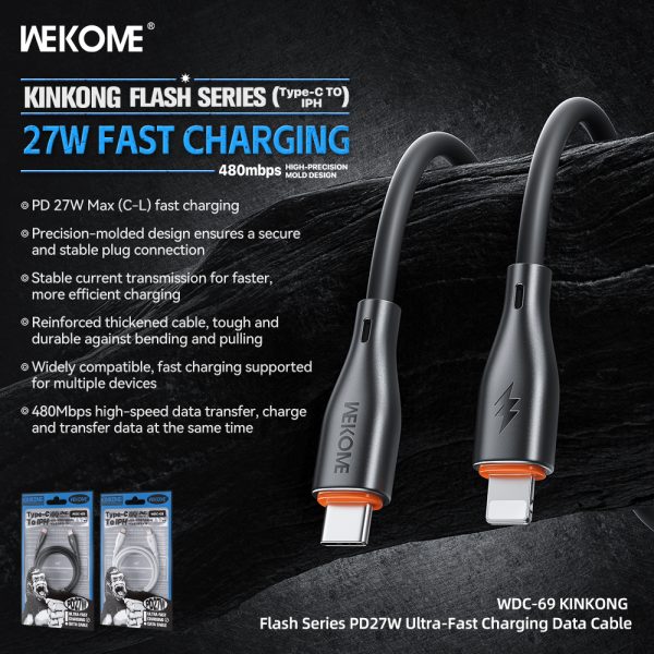 CÁP WEKOME CHÍNH HÃNG DÂY CAO SU