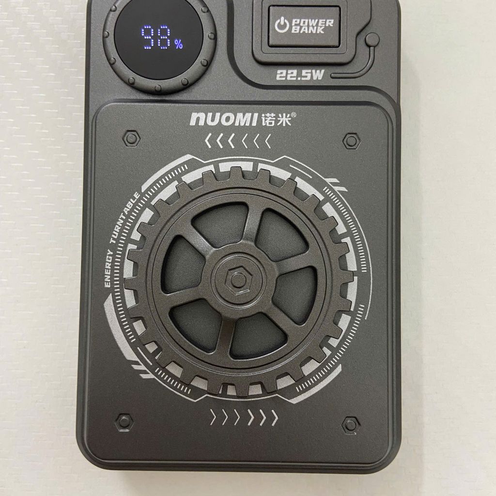 Sạc Dự Phòng Siêu Nhanh 22.5W Noumi 10000mAh Tích Hợp Spinner Giảm Stress Sạc Dự Phòng Siêu Nhanh 22.5W Noumi 10000mAh Tích Hợp Spinner Giảm Stress - Ảnh 2