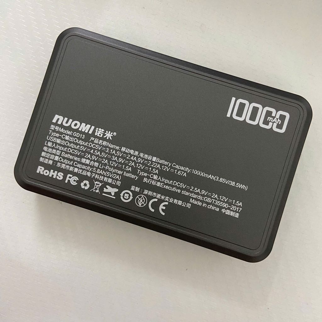 Sạc Dự Phòng Siêu Nhanh 22.5W Noumi 10000mAh Tích Hợp Spinner Giảm Stress Sạc Dự Phòng Siêu Nhanh 22.5W Noumi 10000mAh Tích Hợp Spinner Giảm Stress - Ảnh 4