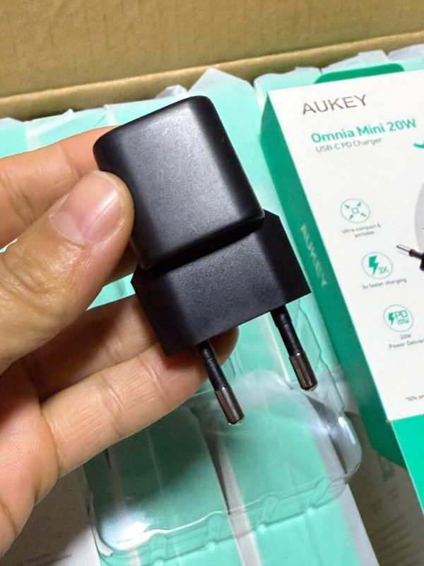 Củ sạc nhanh 20W hãng Aukey Omnia OMNIA USB-C PD PA-B1 (Đen) Củ sạc nhanh 20W hãng Aukey Omnia OMNIA USB-C PD PA-B1 (Đen)