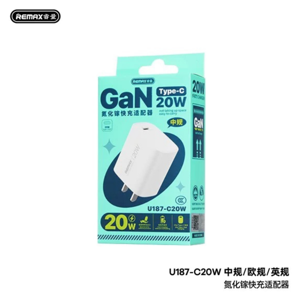 Củ Sạc Nhanh Remax U187-C20W - ( FREE VAT )