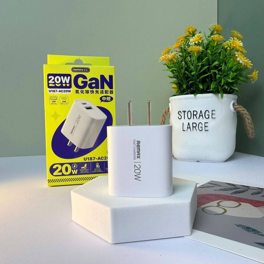 Củ Sạc Nhanh Remax U187-AC20W