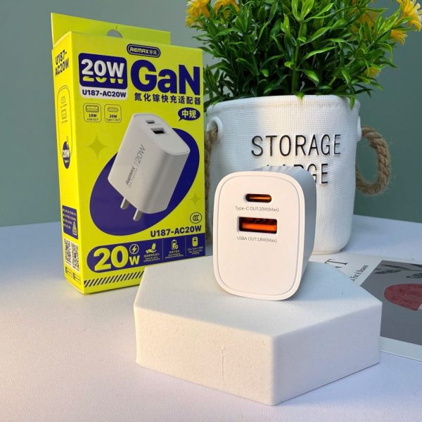 Củ Sạc Nhanh Remax U187-AC20W