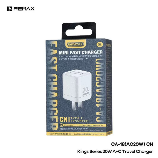 Củ Sạc Nhanh Remax CA-18 (AC20W)