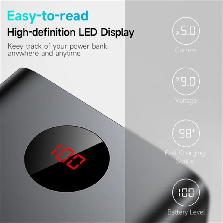 Pin dự phòng ROMOSS 60.000mAh PEA57, sạc nhanh 22.5W ( new ko hộp ) Pin dự phòng ROMOSS 60.000mAh PEA57, sạc nhanh 22.5W ( new ko hộp ) - Ảnh 16