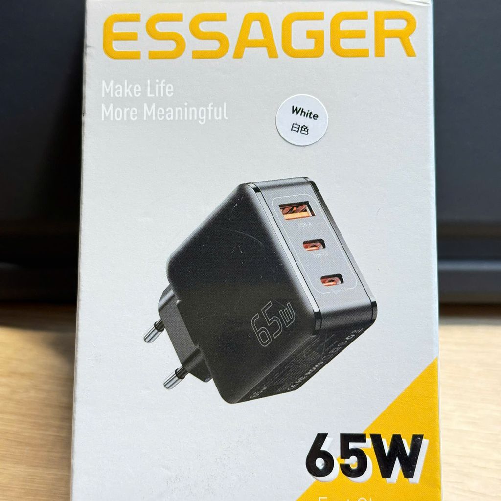 Bộ sạc nhanh 65W ESSAGER Bộ sạc nhanh 65W ESSAGER - Ảnh 11