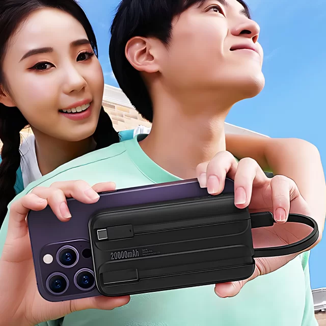 Pin dự phòng Baseus 20.000mAh PPD20C sạc nhanh 30W, Tích hợp 2 dây sạc Type-C kép Pin dự phòng Baseus 20.000mAh PPD20C sạc nhanh 30W, Tích hợp 2 dây sạc Type-C kép - Ảnh 11