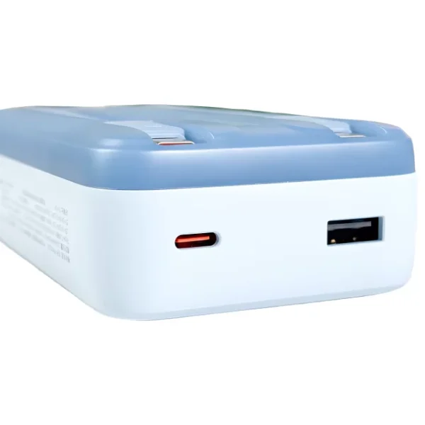 Pin dự phòng Baseus 20.000mAh PPD20C sạc nhanh 30W, Tích hợp 2 dây sạc Type-C kép Pin dự phòng Baseus 20.000mAh PPD20C sạc nhanh 30W, Tích hợp 2 dây sạc Type-C kép