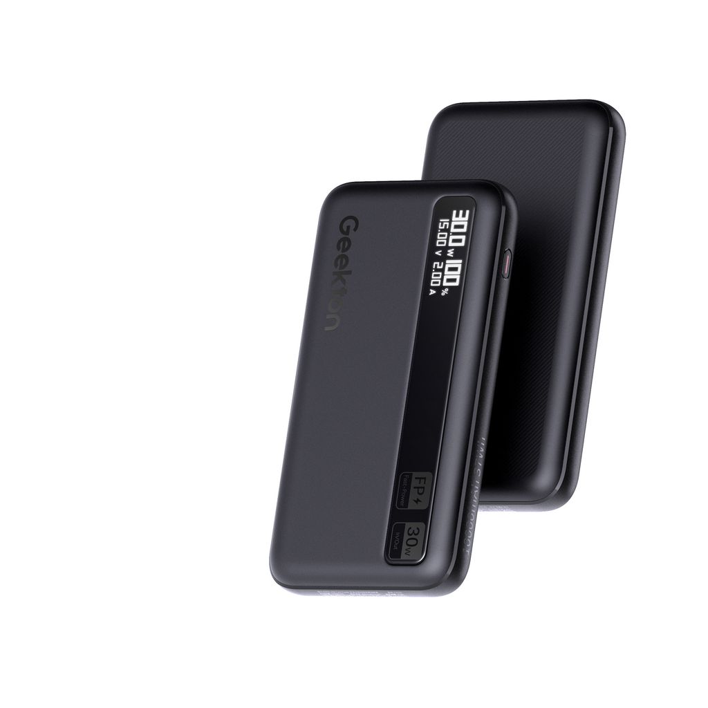 Pin dự phòng 10.000 Geekton C1110mAh sạc nhanh 30W - có màn hình đo dòng sạc Pin dự phòng 10.000 Geekton C1110mAh sạc nhanh 30W - có màn hình đo dòng sạc - Ảnh 2