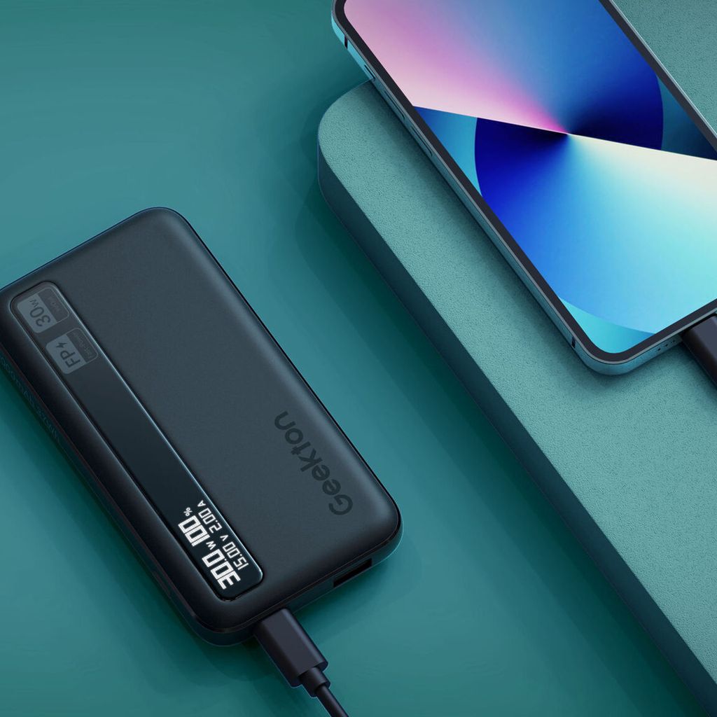 Pin dự phòng 10.000 Geekton C1110mAh sạc nhanh 30W - có màn hình đo dòng sạc Pin dự phòng 10.000 Geekton C1110mAh sạc nhanh 30W - có màn hình đo dòng sạc - Ảnh 5