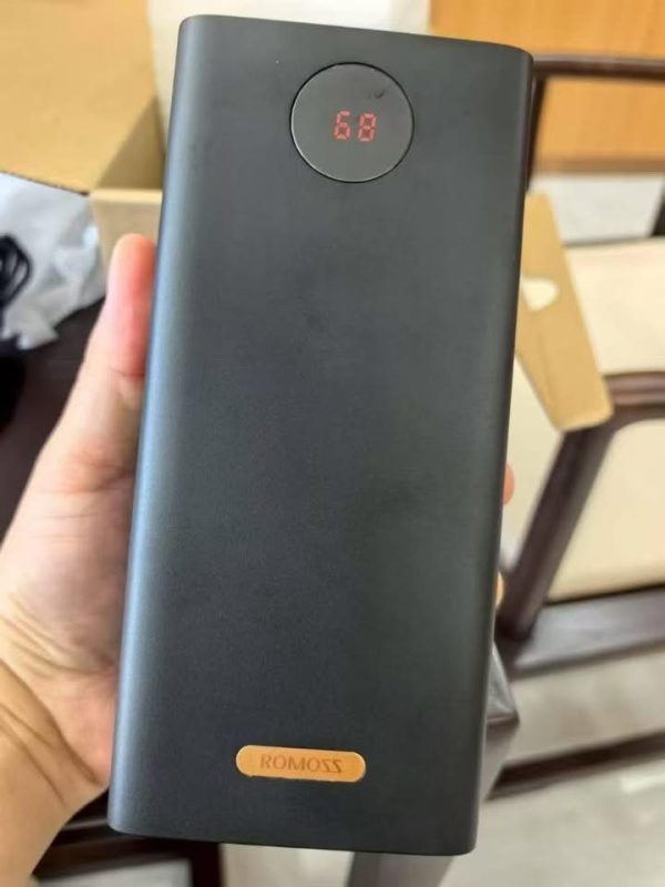 Pin dự phòng 60.000mAh ROMOSS PEA60 Max, sạc nhanh PD 100W Pin dự phòng 60.000mAh ROMOSS PEA60 Max, sạc nhanh PD 100W