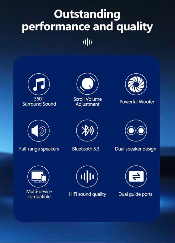 Loa Bluetooth Monster Airmars G11 – thiết kế soundbar, âm thanh vòm 360°, pin 6h Loa Bluetooth Monster Airmars G11 – thiết kế soundbar, âm thanh vòm 360°, pin 6h