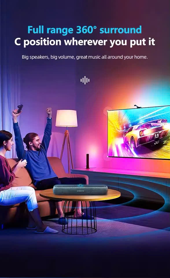 Loa Bluetooth Monster Airmars G11 – thiết kế soundbar, âm thanh vòm 360°, pin 6h Loa Bluetooth Monster Airmars G11 – thiết kế soundbar, âm thanh vòm 360°, pin 6h - Ảnh 11