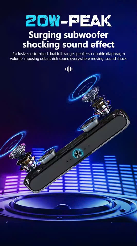 Loa Bluetooth Monster Airmars G11 – thiết kế soundbar, âm thanh vòm 360°, pin 6h Loa Bluetooth Monster Airmars G11 – thiết kế soundbar, âm thanh vòm 360°, pin 6h - Ảnh 10