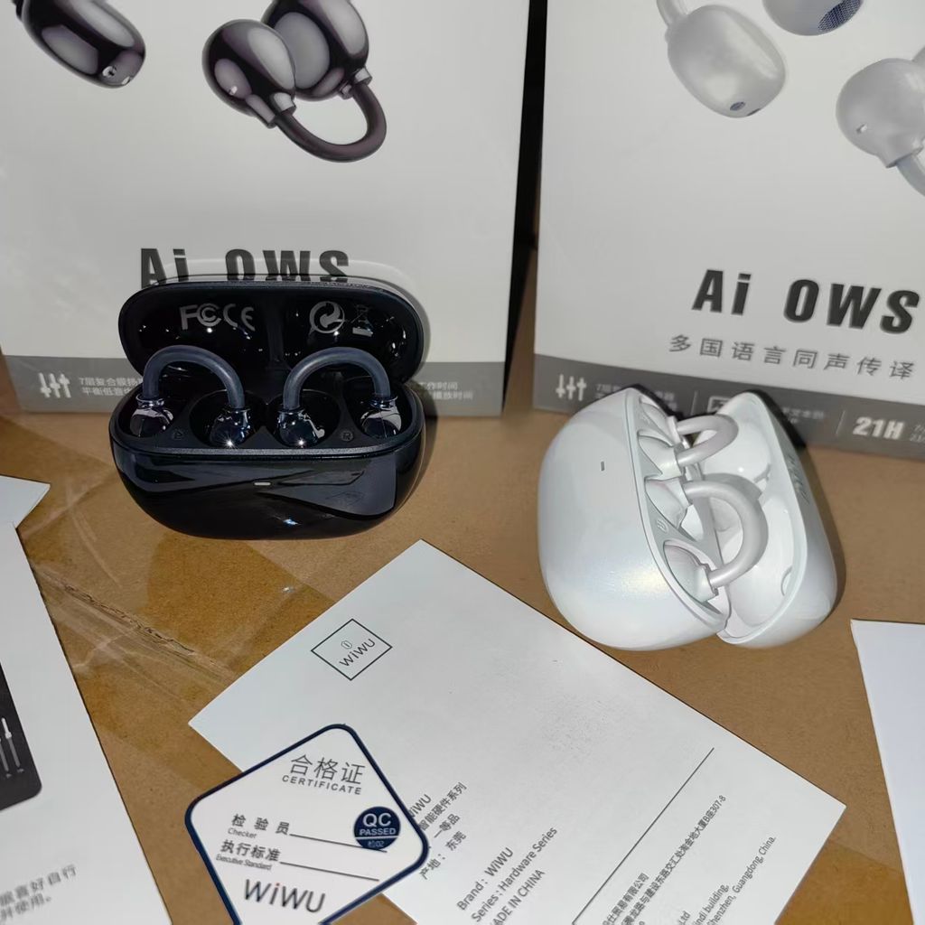Tai nghe phiên dịch WiWU W04 Ai – Ai OWS, Bluetooth 5.3 phiên dịch thời gian thực Tai nghe phiên dịch WiWU W04 Ai – Ai OWS, Bluetooth 5.3 phiên dịch thời gian thực - Ảnh 11