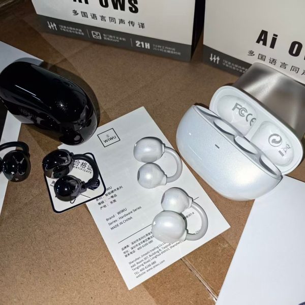 Tai nghe phiên dịch WiWU W04 Ai – Ai OWS, Bluetooth 5.3 phiên dịch thời gian thực Tai nghe phiên dịch WiWU W04 Ai – Ai OWS, Bluetooth 5.3 phiên dịch thời gian thực