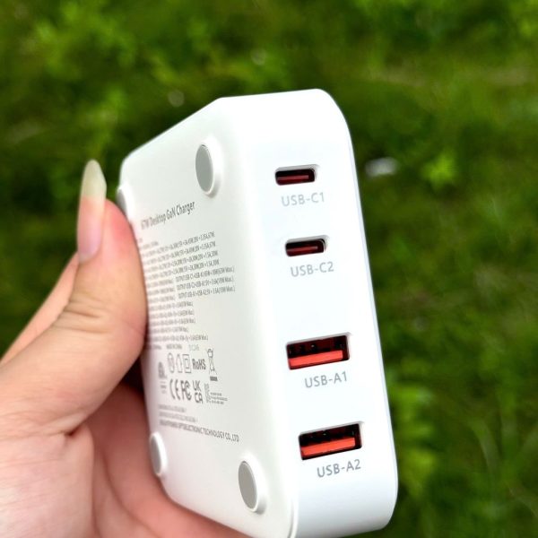 Củ sạc TOOCKI 67W GaN POWER CUBE] – Bộ sạc nhanh đa cổng, nhỏ gọn nhưng đầy uy lực